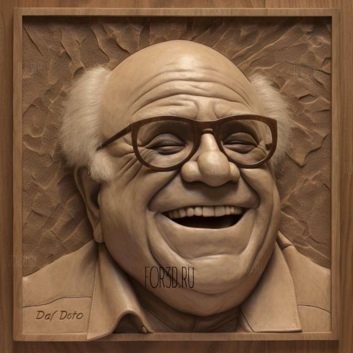 danny devito 2 stl model for CNC